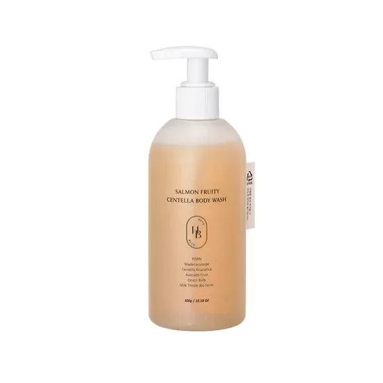 HEVEBLUE Salmon Fruity Centella Body Wash